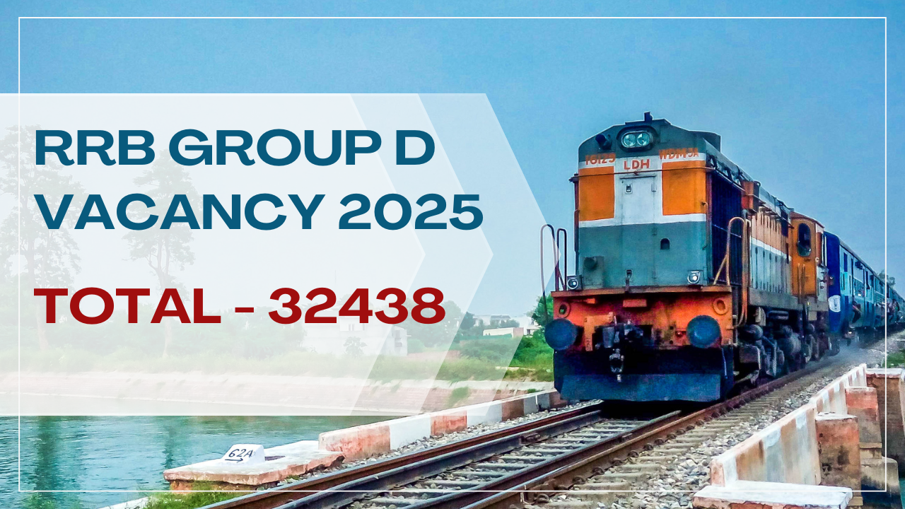 RRB Group D Vacancy 2025 - 32438 Posts - Apply Now