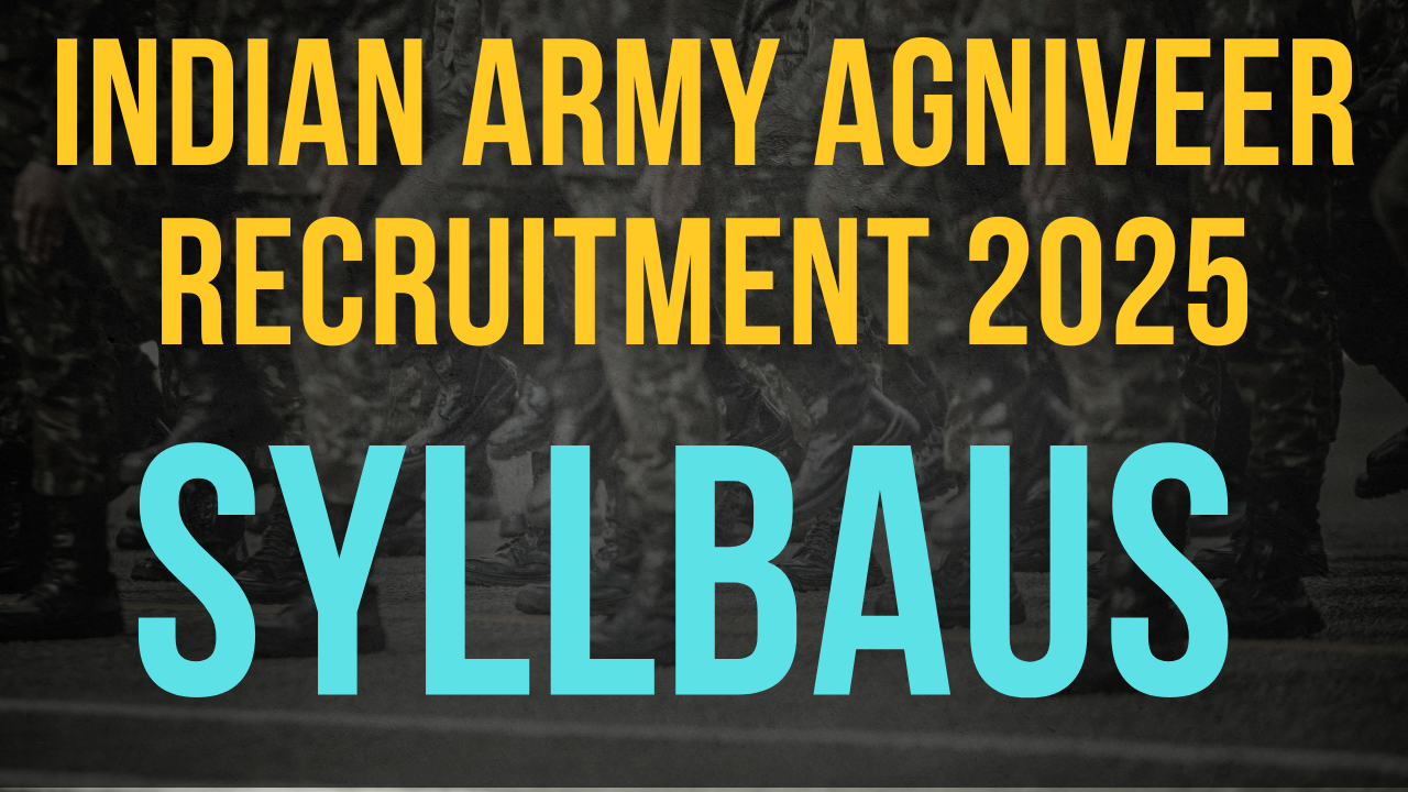 Agniveer GD Syllabus 2025