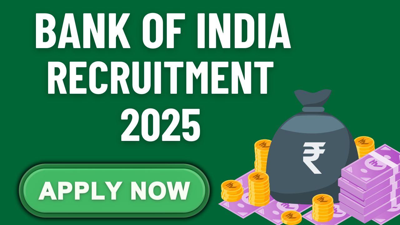 bank of India recruitment 2025