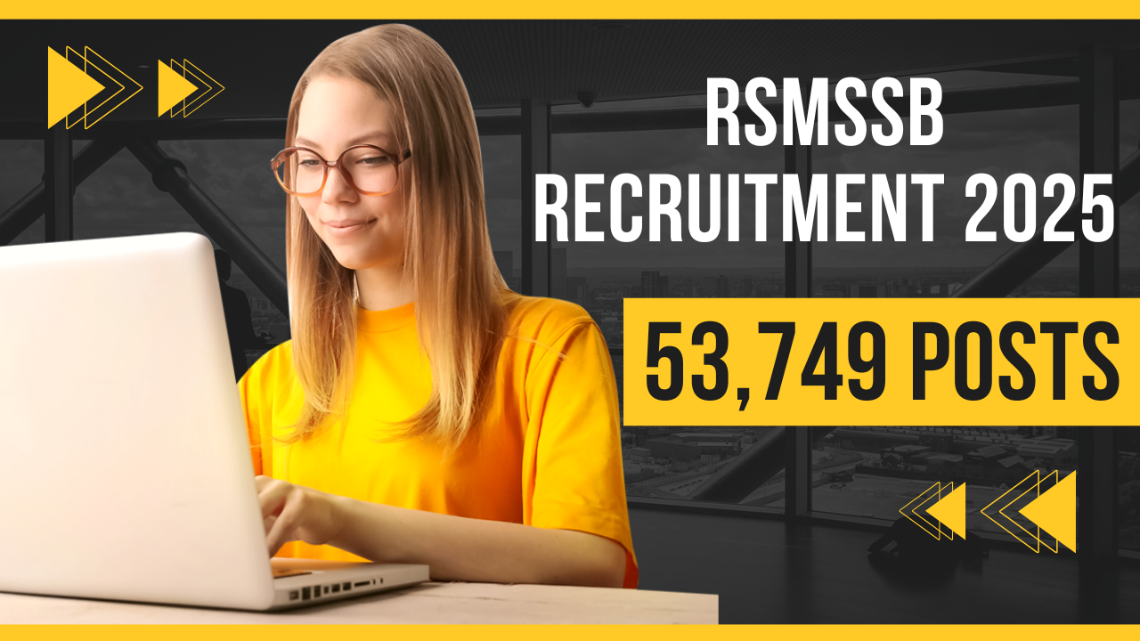 RSMSSB Recruitment 2025