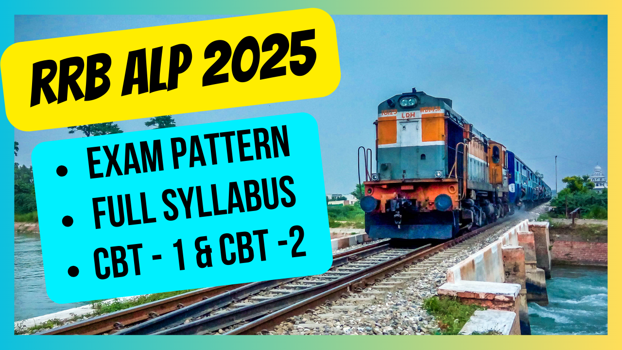 RRB ALP Exam pattern and syllabus 2025